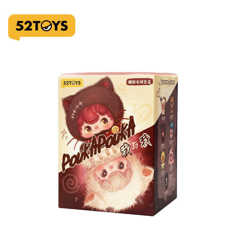 52TOYS 波卡波卡 我與我係列 搪膠絨毛吊飾 (全7種)