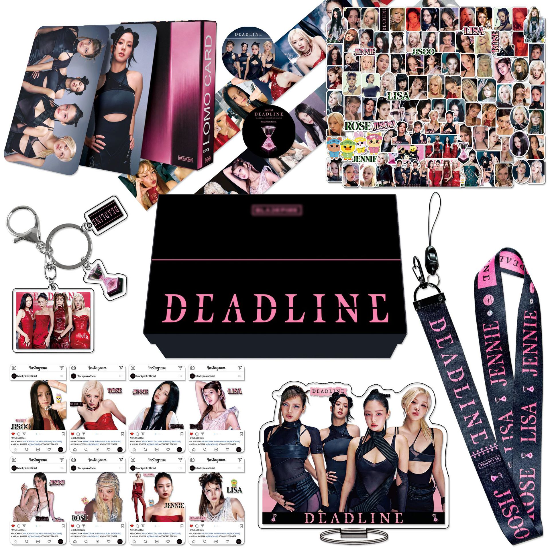 BLACKPINK 專輯 DEADLINE 週邊禮盒套組