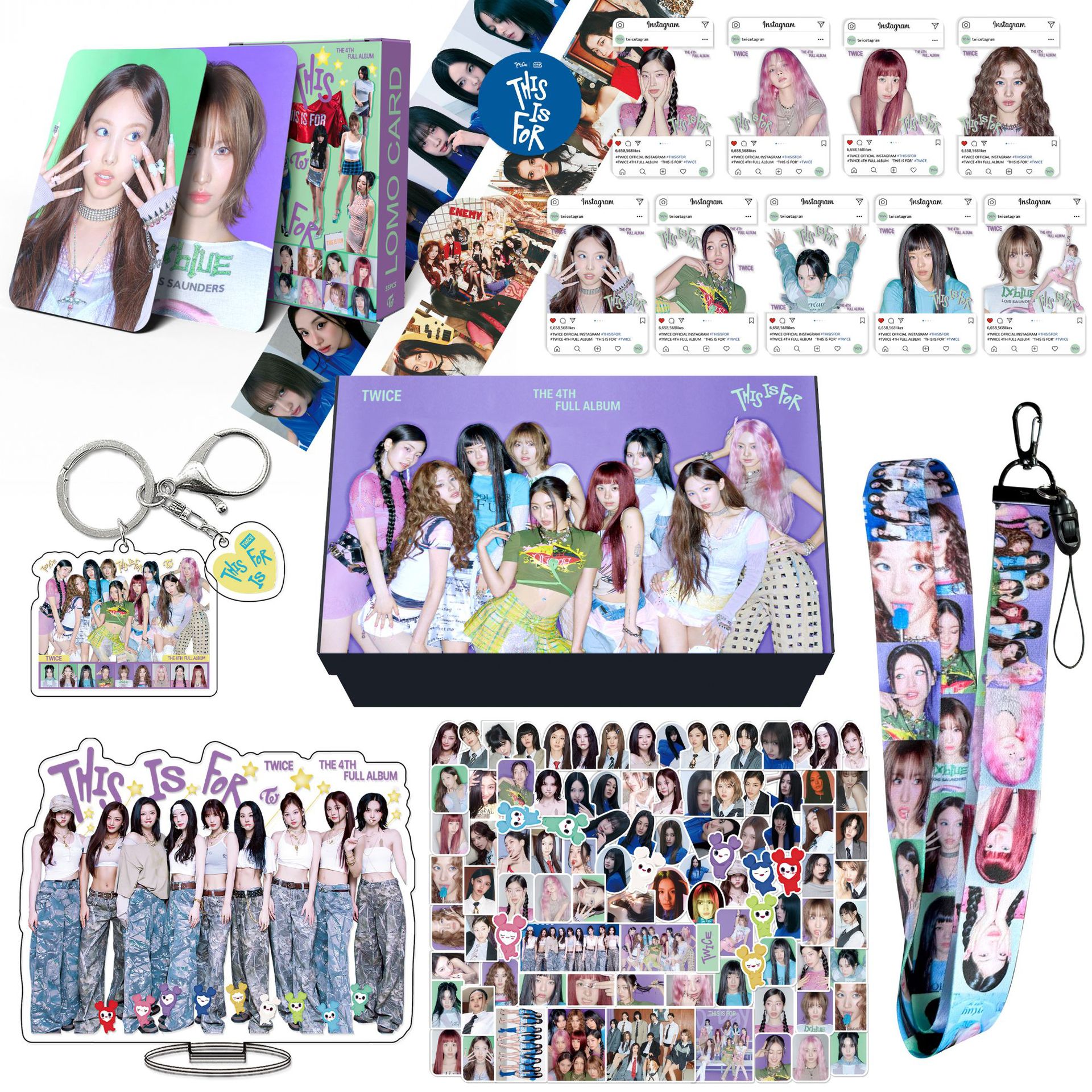 TWICE 週邊專輯 THIS IS FOR 限定豪華禮盒套組