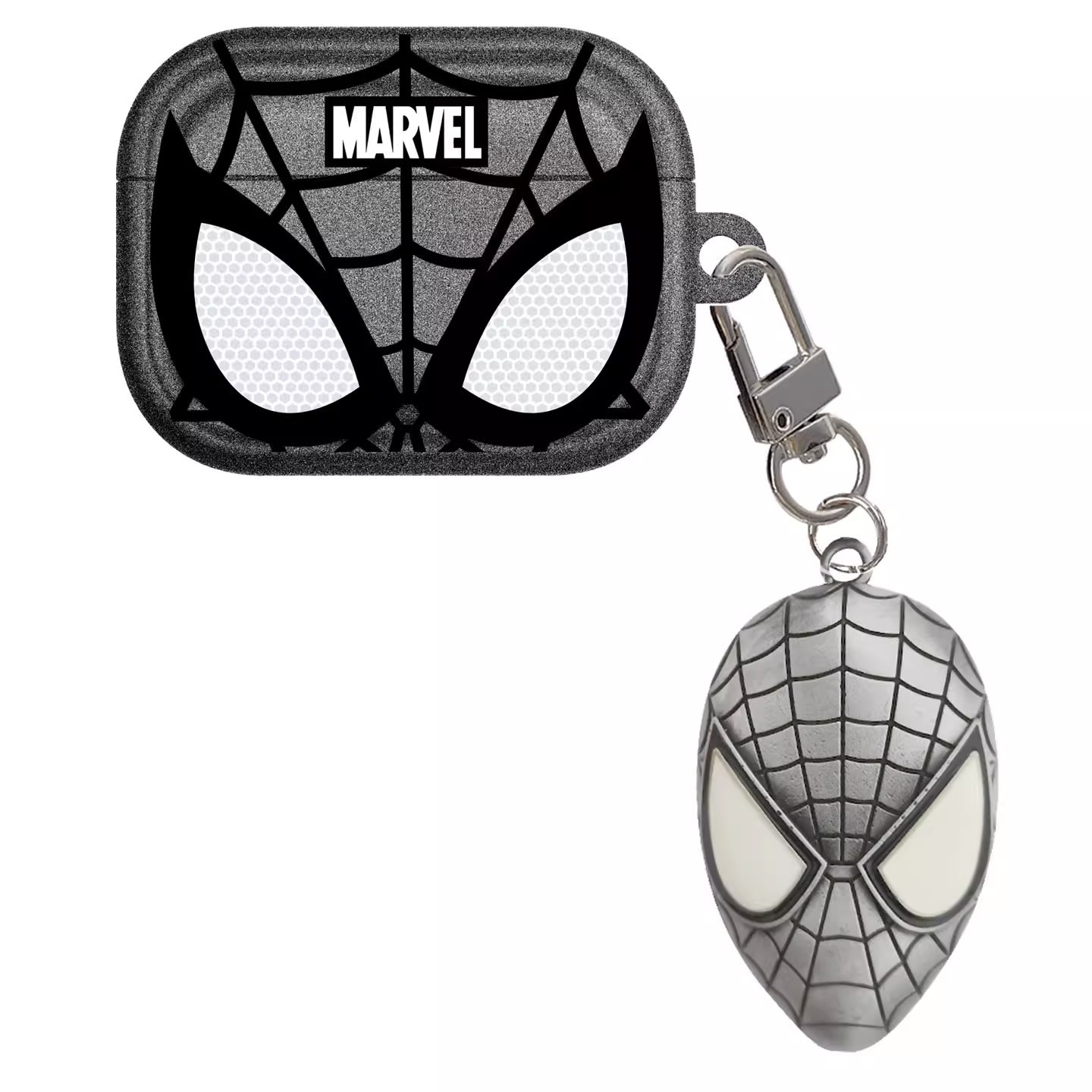 蜘蛛人 Spider-Man 高級灰防摔耳機殼 蜘蛛人灰色