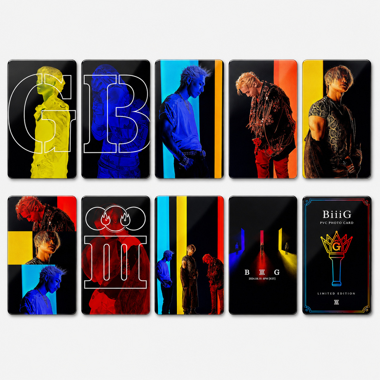 BIGBANG BiiiG 新專輯雙面收藏卡｜KPOP粉絲紀念周邊