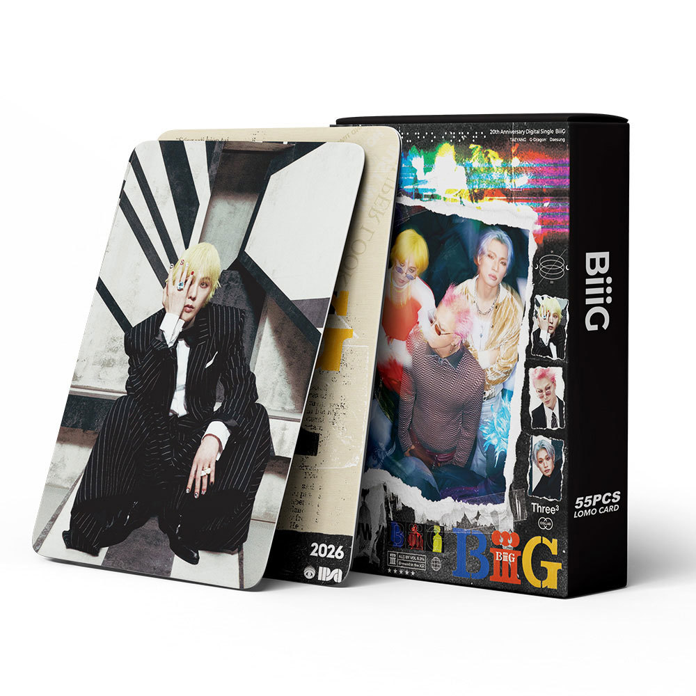 BIGBANG 專輯 BiiiG 收藏紀念 LOMO小卡