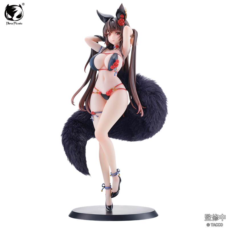 BearPanda 玫瑰狐娘 TACCO 真實毛絨尾 追視眼 1/6