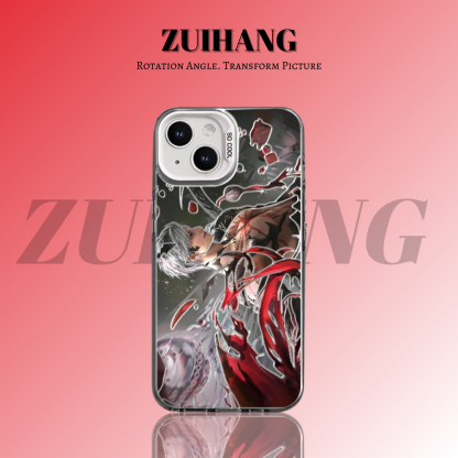 戀與深空彩銀線條漸變防摔手機殼-ZUIHANG SHOP