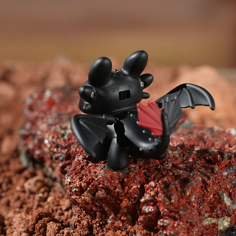 馴龍高手 無牙仔原創鑰匙圈 夜煞動翅膀掛件