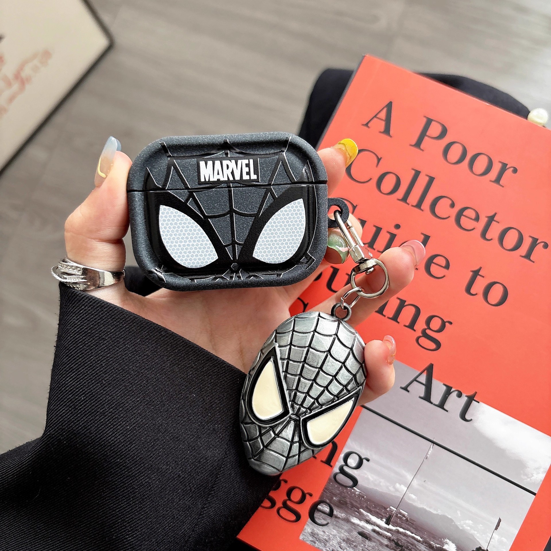蜘蛛人 Spider-Man 高級灰防摔耳機殼