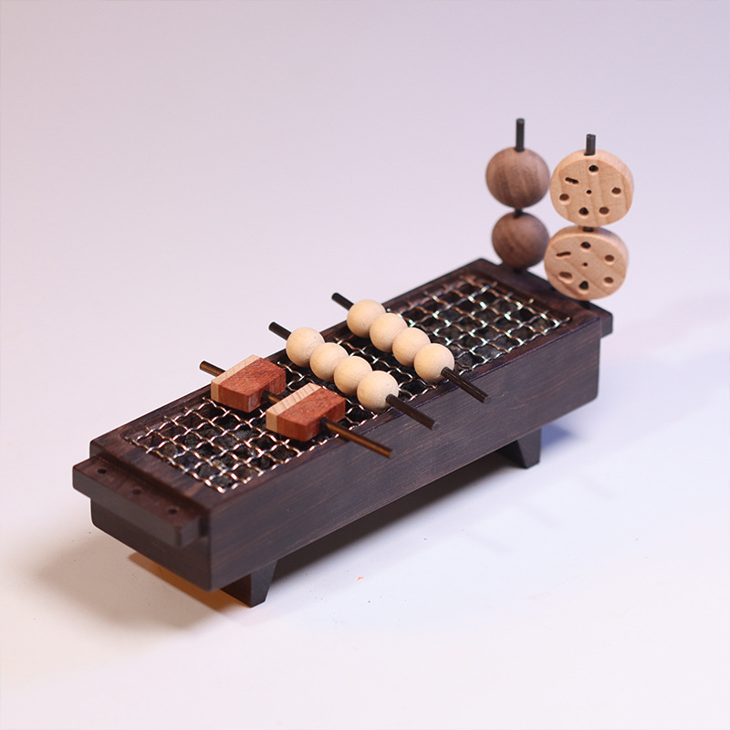 深夜食堂精油擴香器 香薰香氛桌上檀木擺飾