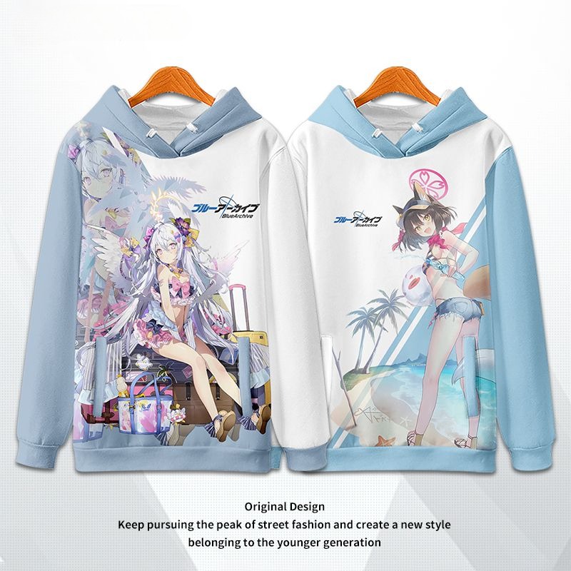 蔚藍檔案 親子情侶男女款連帽衛衣-ZUIHANG SHOP