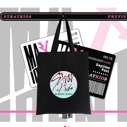 Stray Kids 同人應援週邊 帆布手提袋