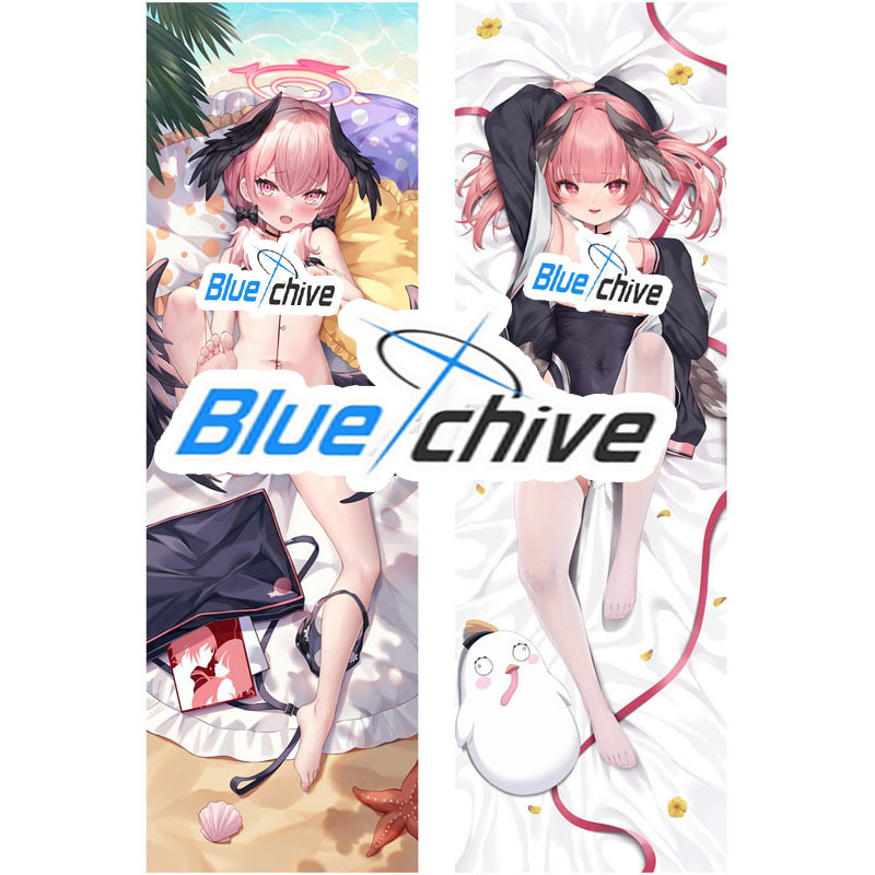 蔚藍檔案 下江小春 等身抱枕遊戲二次元周邊長條雙面枕套