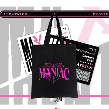 Stray Kids 同人應援週邊 帆布手提袋