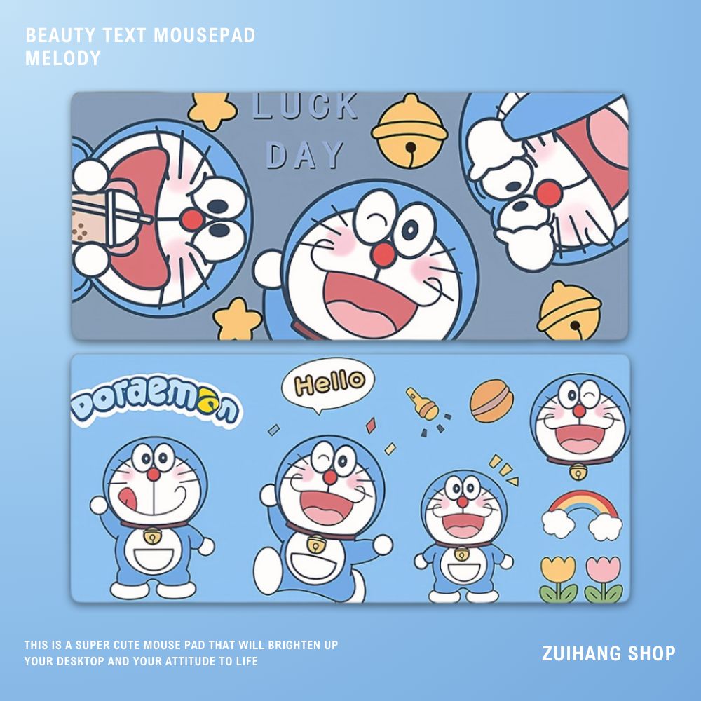 哆啦A夢 主題桌墊 布質滑鼠墊-ZUIHANG SHOP