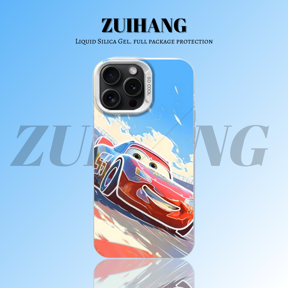 【大集合1.0】動漫彩銀線條漸變防摔手機殼-ZUIHANG SHOP