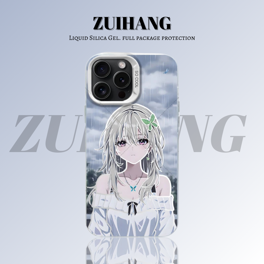 崩壞:星穹鐵道彩銀線條漸變防摔手機殼