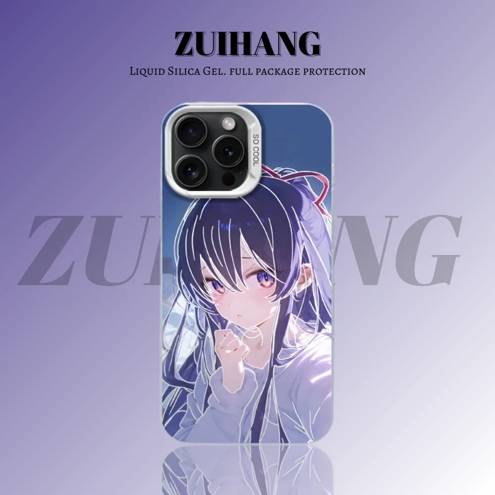 約會大作戰彩銀線條漸變防摔手機殼-ZUIHANG SHOP