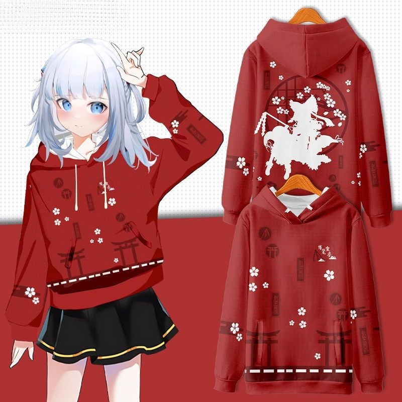 東方project 動漫周邊 秋冬潮流寬鬆休閒連帽T