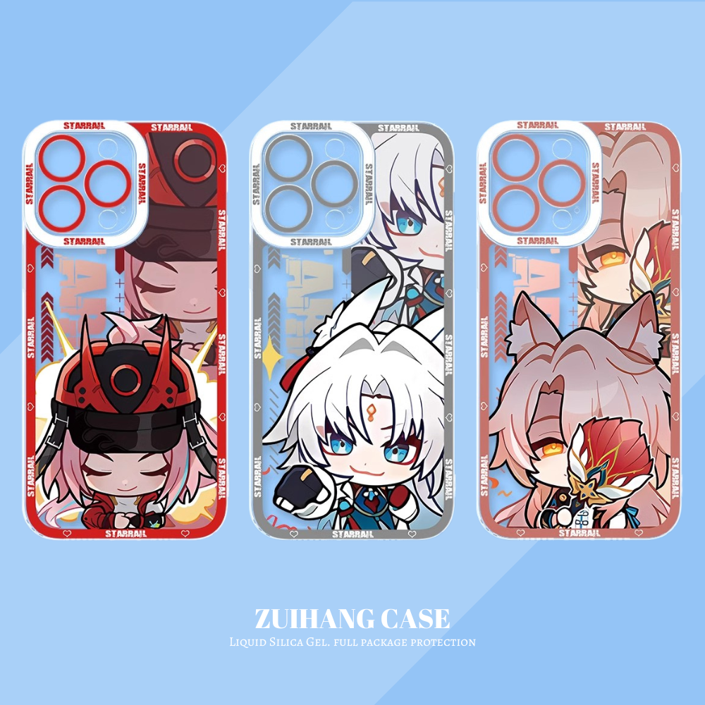 崩壞:星穹鐵道Q版天使眼透明防摔軟殼-ZUIHANG SHOP