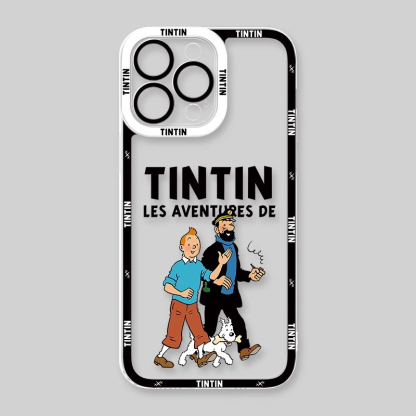 丁丁歷險記天使眼透明防摔軟殼-ZUIHANG SHOP