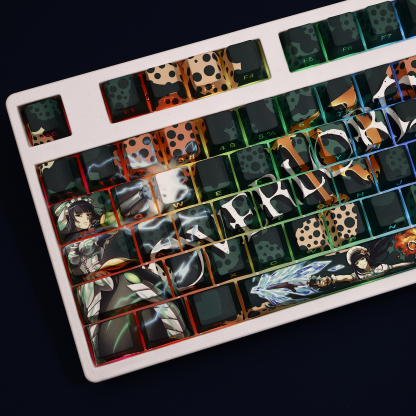 娜貝拉爾伽瑪骨王不死者之王透光RGB108鍵標準配列衛星軸鍵帽-ZUIHANG SHOP