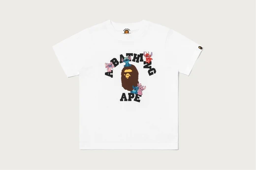 BAPE × STITCH 史迪奇 Baby Milo 聯名T恤