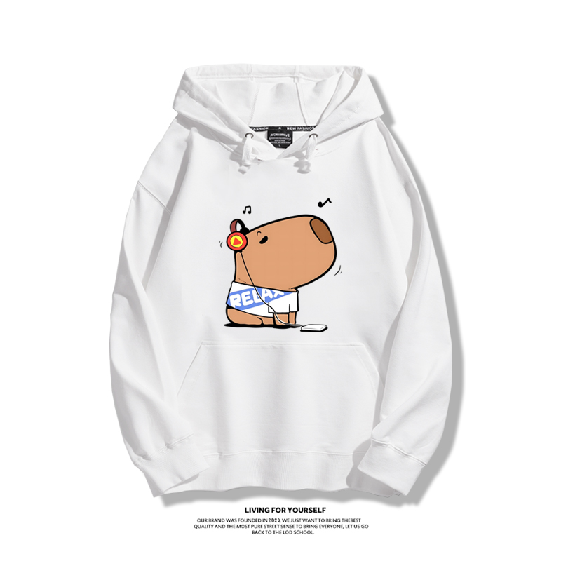 卡皮巴拉新款 親子情侶男女款連帽衛衣-ZUIHANG SHOP