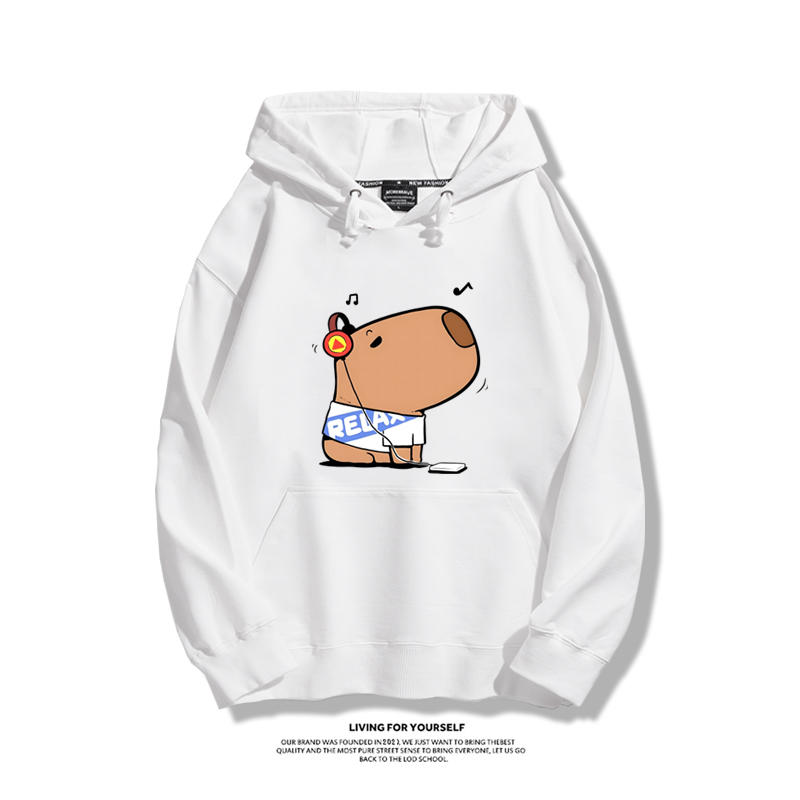 卡皮巴拉新款 親子情侶男女款連帽衛衣-ZUIHANG SHOP