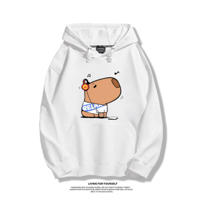 卡皮巴拉新款 親子情侶男女款連帽衛衣-ZUIHANG SHOP