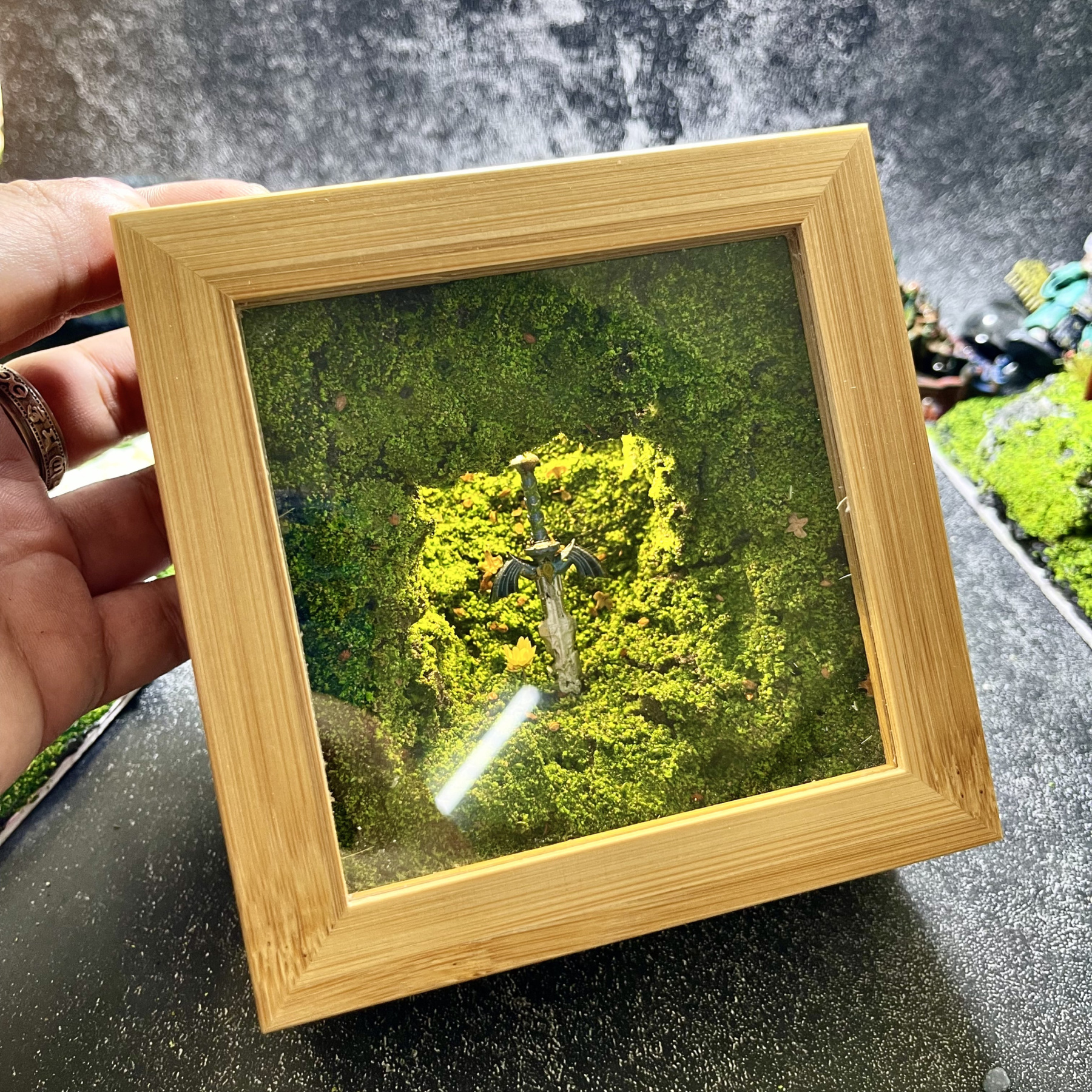 薩爾達傳說 大師之劍微縮模型 創意氛圍燈-ZUIHANG SHOP