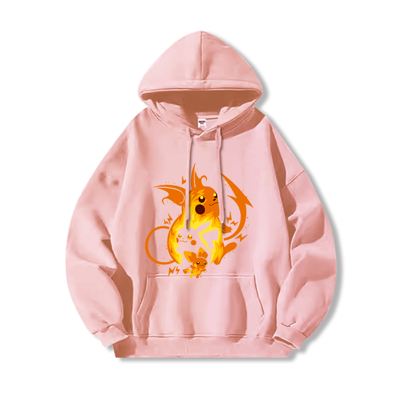 寶可夢新款 親子情侶男女款連帽衛衣-ZUIHANG SHOP