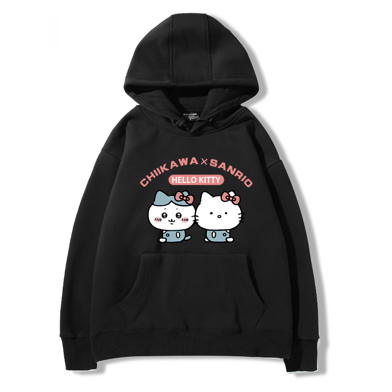 chiikawa吉伊卡哇聯名三麗歐新款 親子情侶男女款連帽衛衣-ZUIHANG SHOP