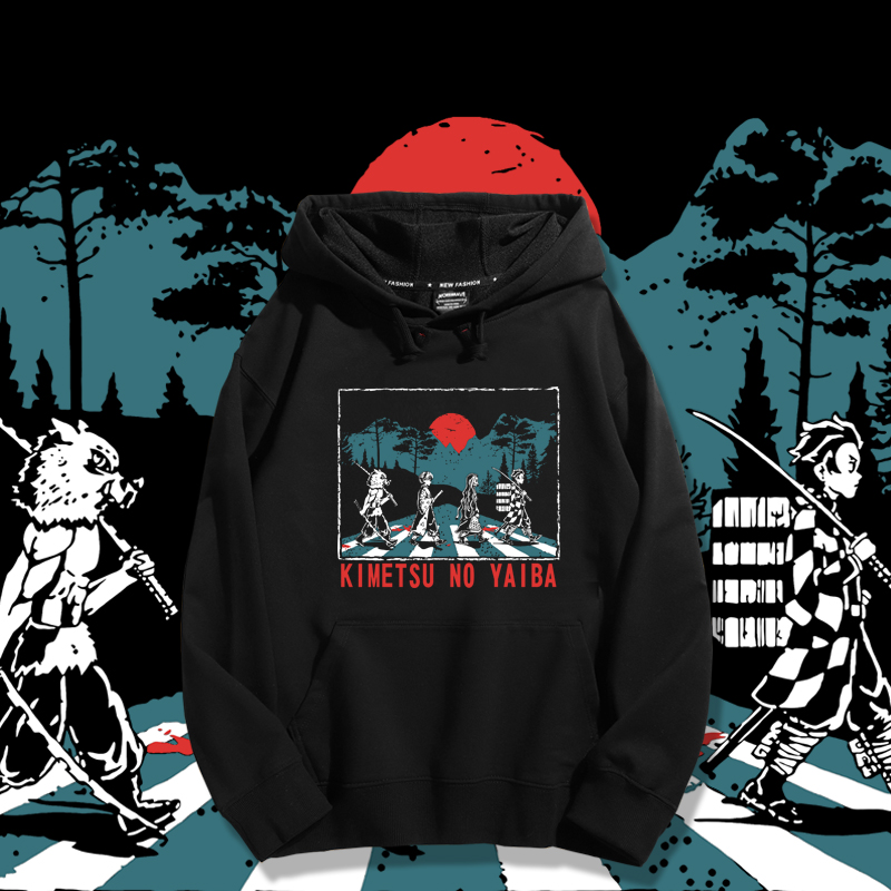 鬼滅之刃新款 親子情侶男女款連帽衛衣-ZUIHANG SHOP