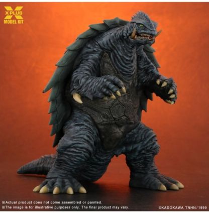 【預購】正版授權 X-Plus 11.5cm Gamera 1999 加美拉 塑料模型套件 白膜