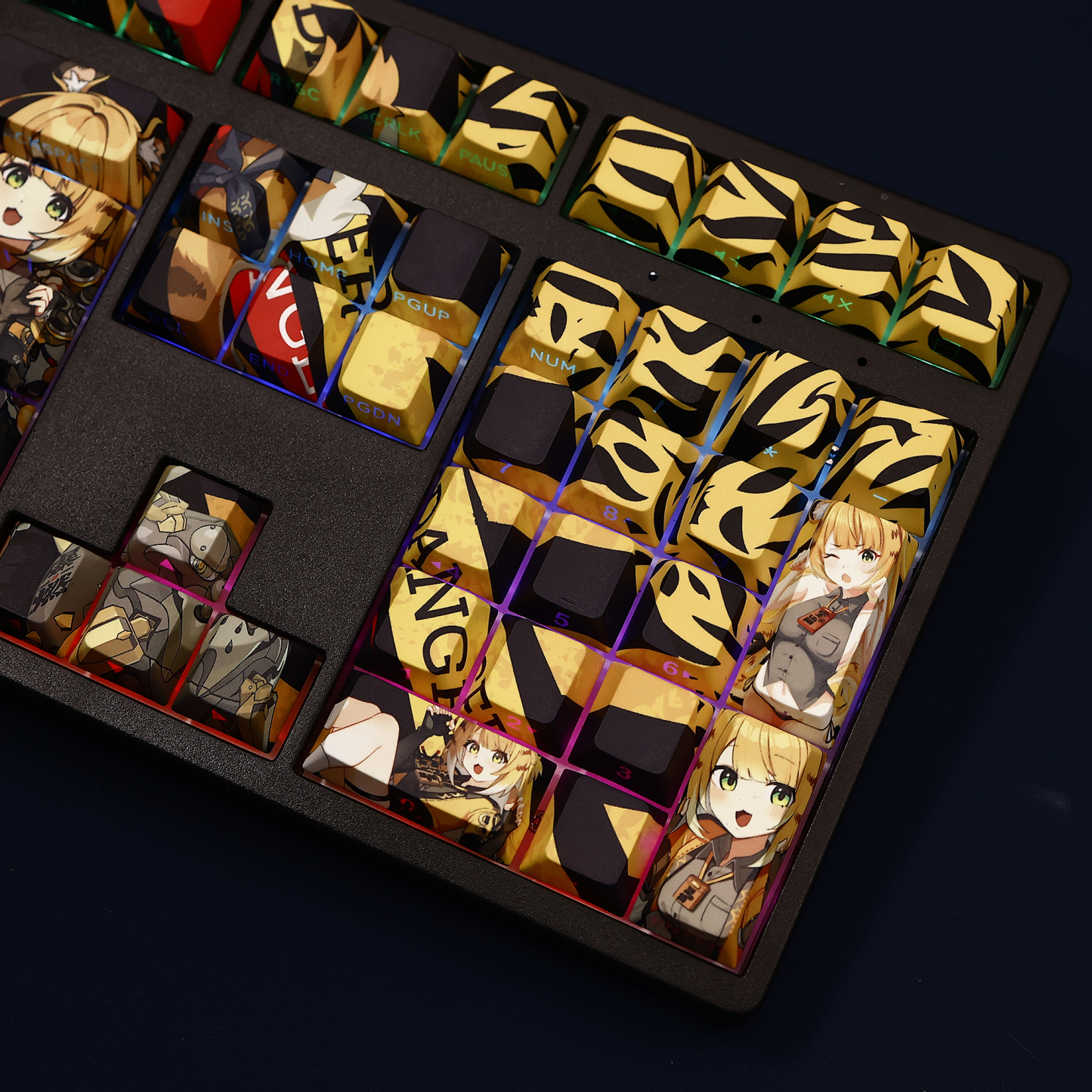 絕區零橘福福 108鍵 標準配列 衛星軸鍵帽-ZUIHANG SHOP