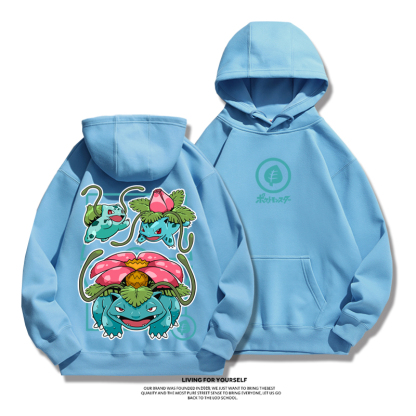 寶可夢新款 親子情侶男女款連帽衛衣-ZUIHANG SHOP