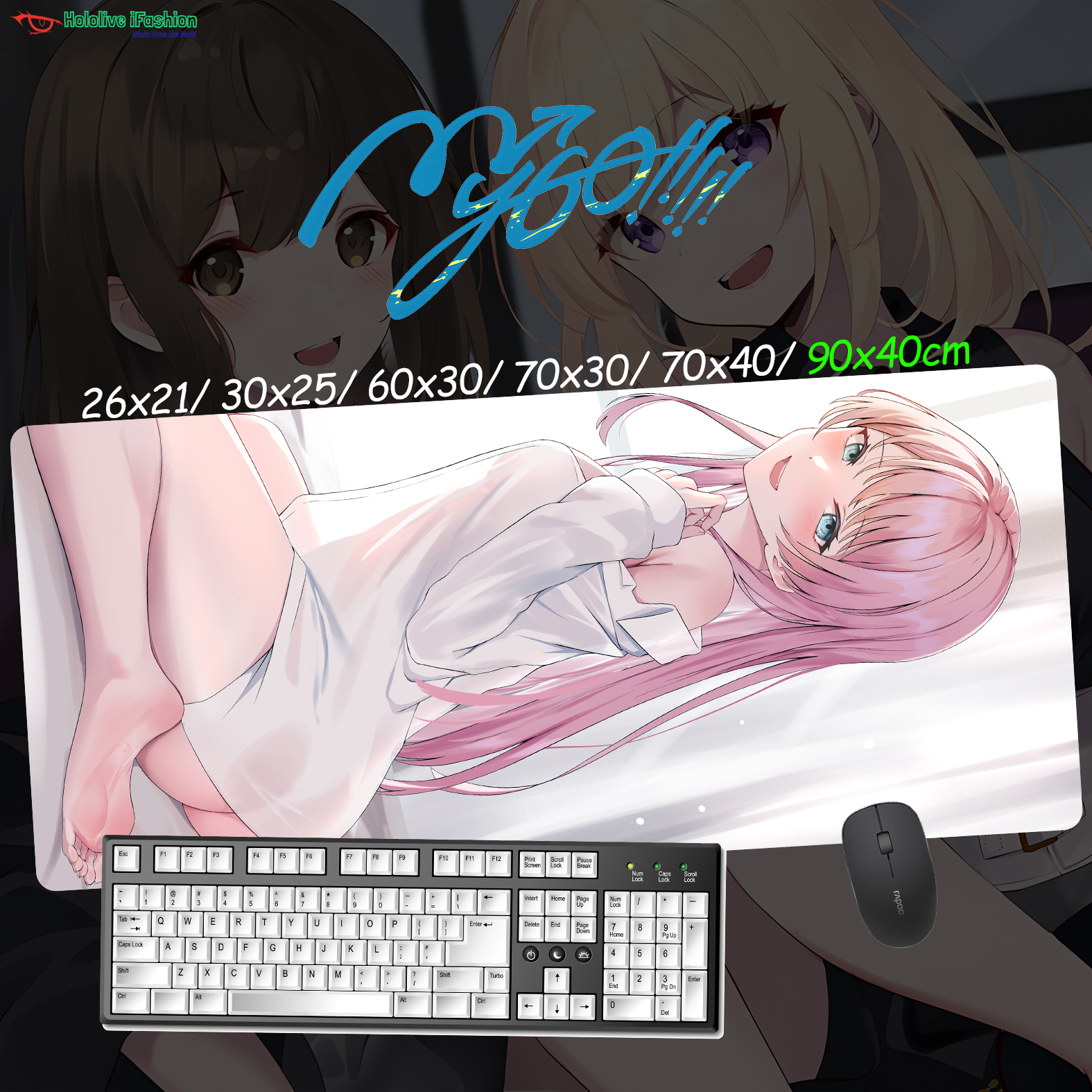 BanG Dream! It's MyGO!!!!! 超大鎖邊主題桌墊 布質滑鼠墊