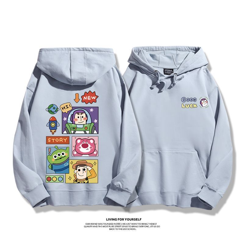 玩具總動員新款 親子情侶男女款連帽衛衣-ZUIHANG SHOP