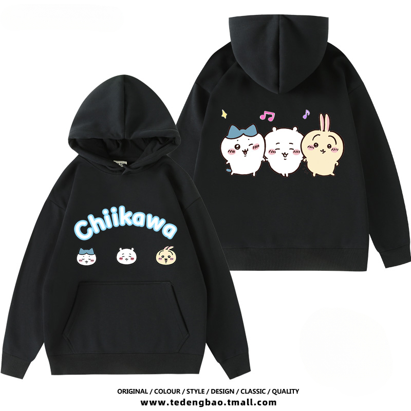 Chiikawa新款 親子情侶男女款連帽衛衣-ZUIHANG SHOP