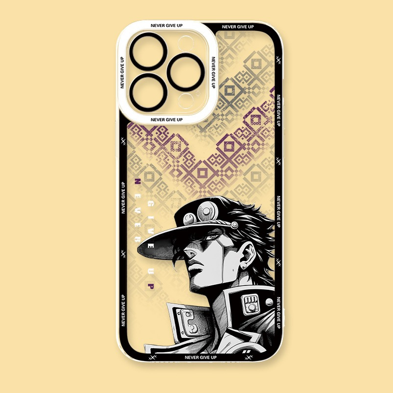 黑白動漫天使眼透明防摔軟殼