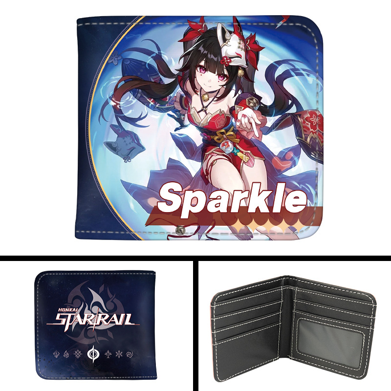 星穹鐵道Q版動漫周邊pu皮革短錢包-ZUIHANG SHOP