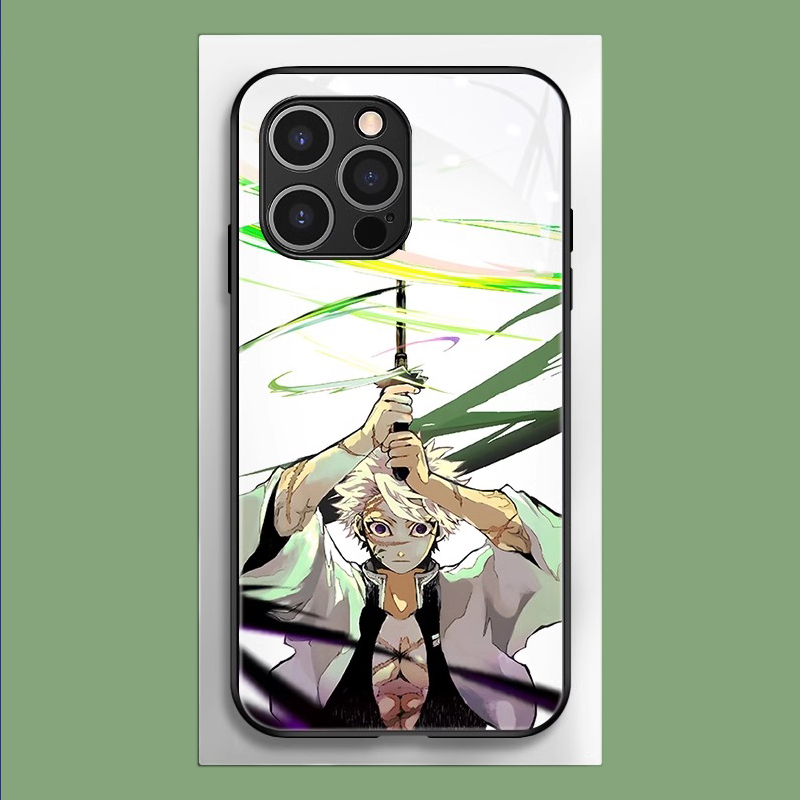 鬼滅之刃新款高清全包防摔玻璃殼-ZUIHANG SHOP