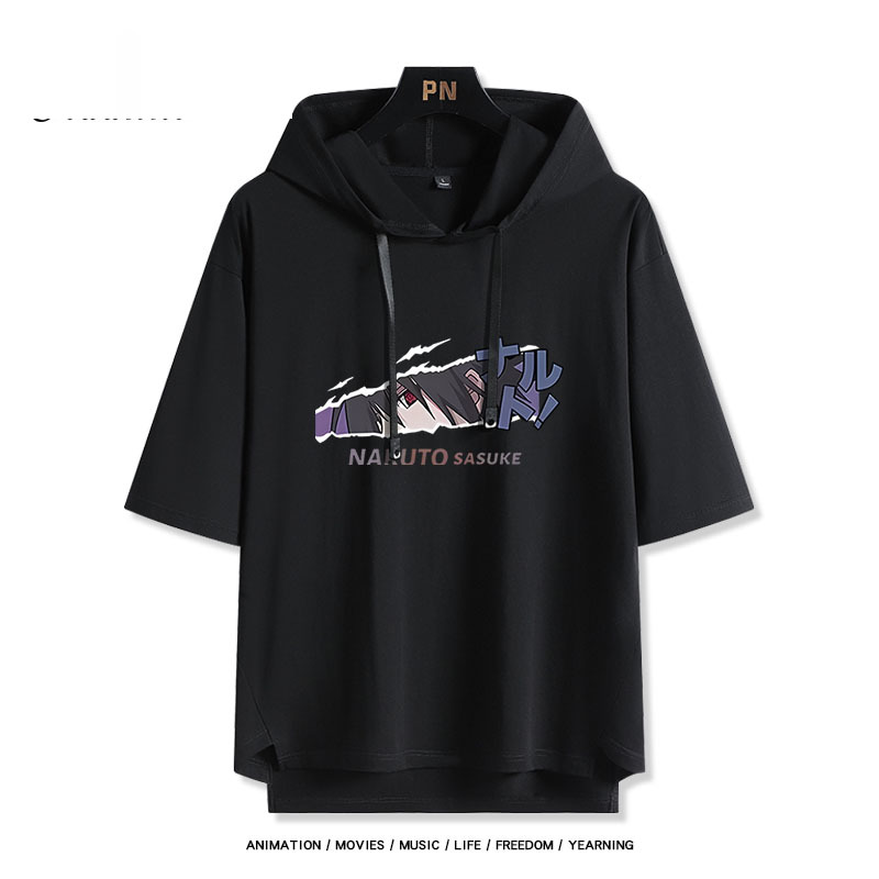 火影忍者 連帽短袖T恤