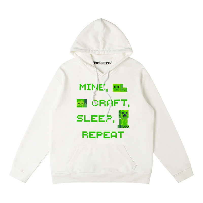 麥塊新款 親子情侶男女款連帽衛衣-ZUIHANG SHOP