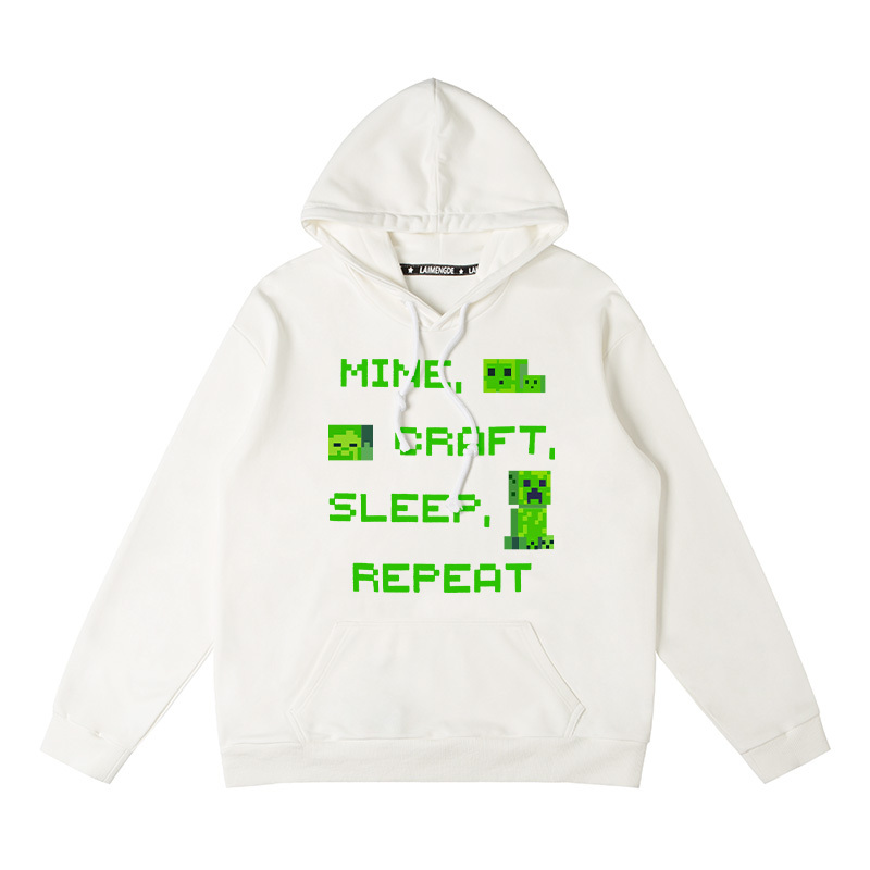 麥塊新款 親子情侶男女款連帽衛衣-ZUIHANG SHOP