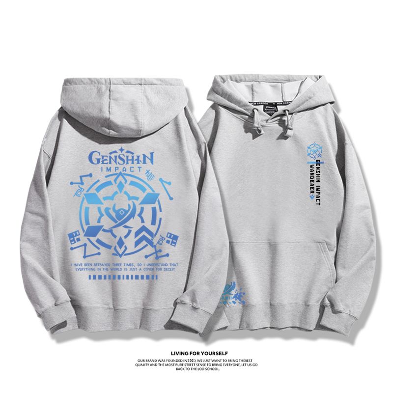 原神鐘離新款 親子情侶男女款連帽衛衣-ZUIHANG SHOP