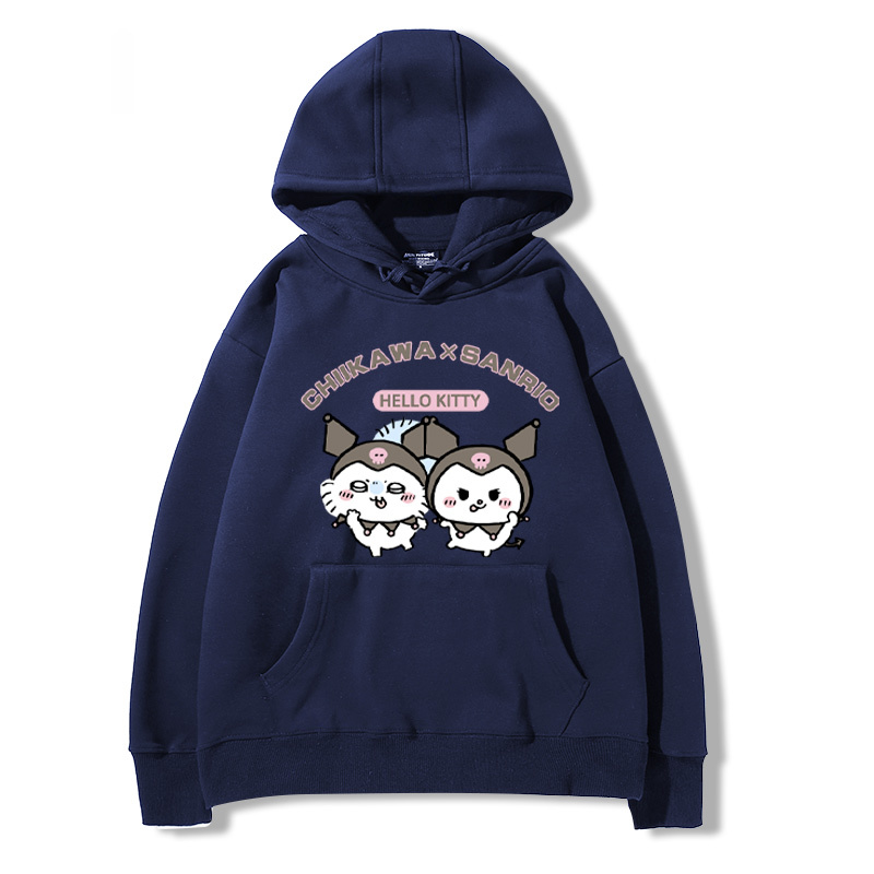 chiikawa吉伊卡哇聯名三麗歐新款 親子情侶男女款連帽衛衣-ZUIHANG SHOP