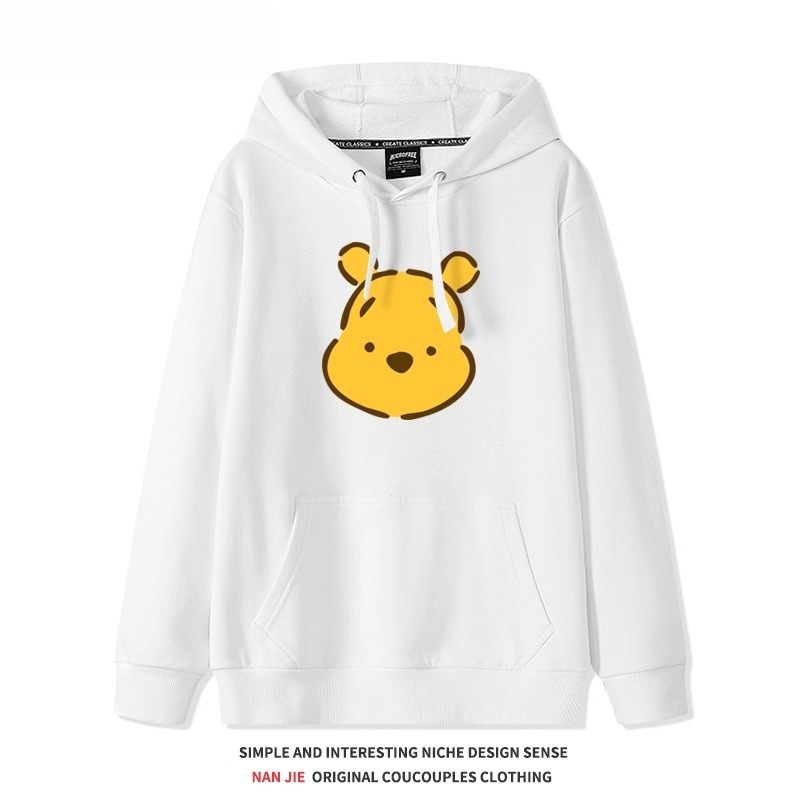 小熊維尼聯名 衛衣2025秋冬新款親子情侶裝連帽衛衣