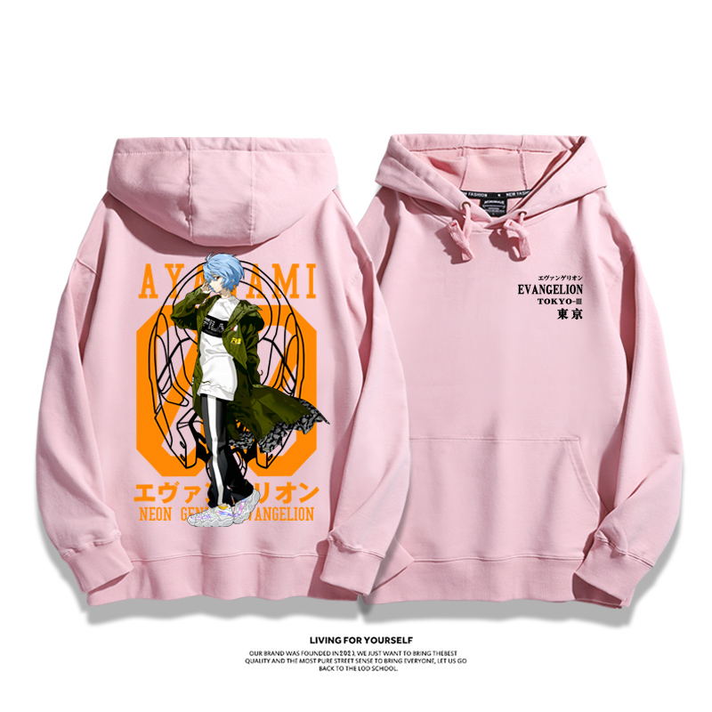 新世紀福音戰士新款 親子情侶男女款連帽衛衣-ZUIHANG SHOP