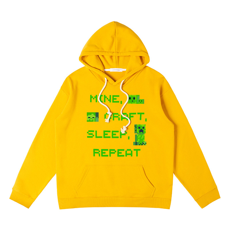 麥塊新款 親子情侶男女款連帽衛衣-ZUIHANG SHOP