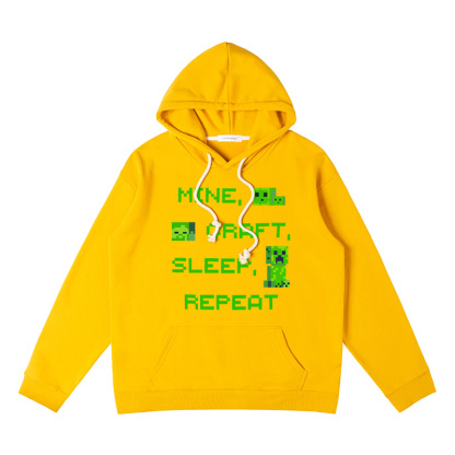 麥塊新款 親子情侶男女款連帽衛衣-ZUIHANG SHOP