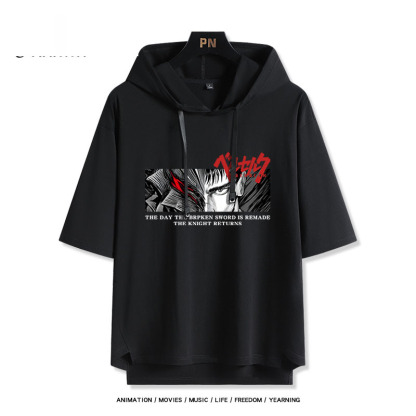 烙印勇士 格斯 連帽短袖T恤-ZUIHANG SHOP